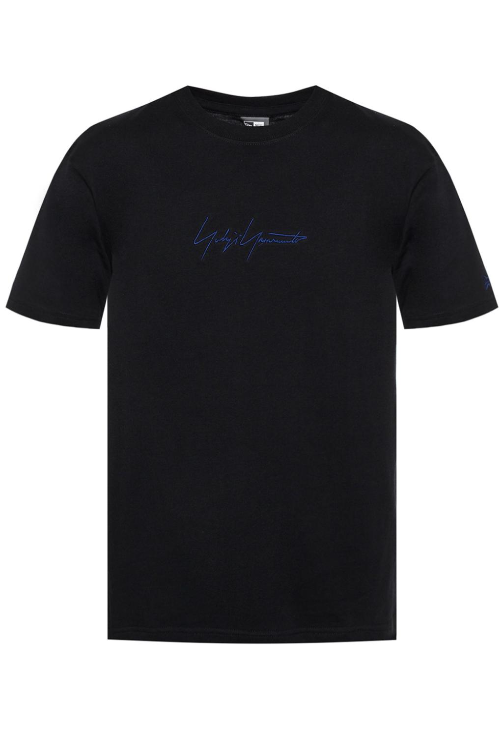 Yohji Yamamoto Logo-embroidered T-shirt | Men's Clothing | Vitkac